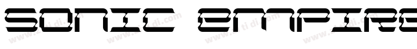 Sonic Empire字体转换